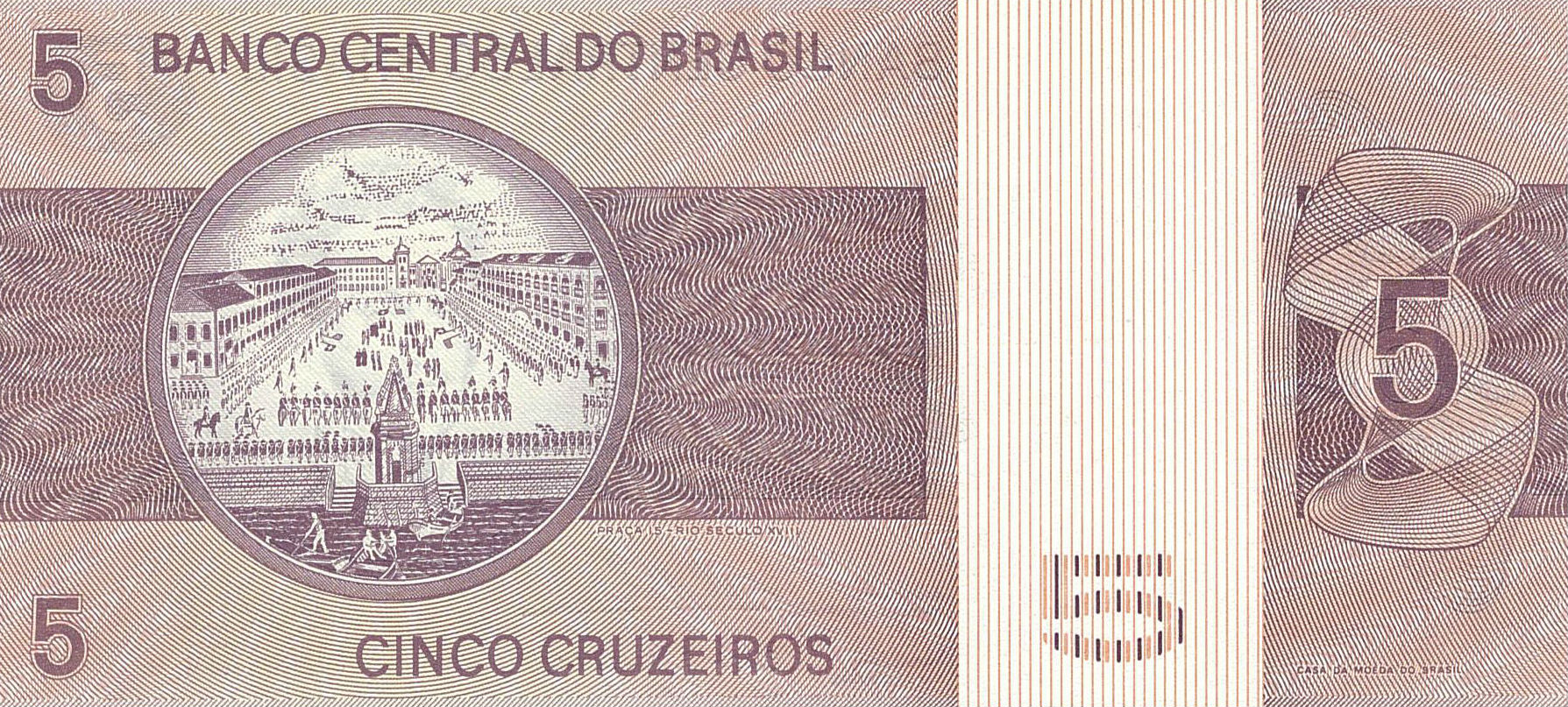 Brazil 5 1970 UNC P-192/c